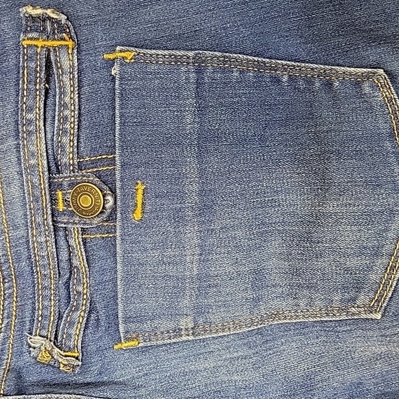 Jimmy Taverniti Blue Denim Jeans Women's Sz 28 Worn Once - Picture 4 of 8